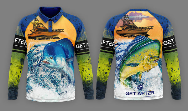 Mahi Mahi Fishing Shirt Groms – Get After It